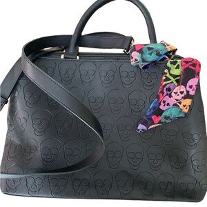 Betsy Johnson Skull Handbag